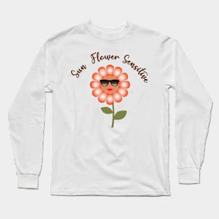 Sun Flower Long Sleeve T-Shirt